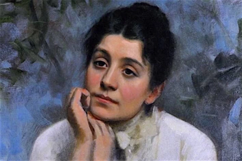 Ritratto di Eleanora Duse, 1890
